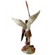 St. Michael w/Sword Fire 38 In. - Fiberglass - Outdoor Statue -  - F6817RLC