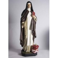 Saint Teresa Of Avila 40in. - Lightweight Fiberglass Resin - Indoor/Outdoor Statue