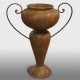 Abraham Urn w/Iron Handle 36in. - Fiber Stone Resin - Outdoor Statue -  - FS7736