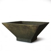 Andover A Pot Large. 30in. Wide Fiberglass Resin In/Outdoor