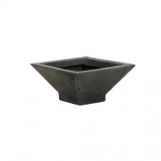 Andover C Pot Small 13in. Wide - Fiberglass Resin - Outdoor