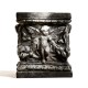 Square Patio Planter 8in. High Fiber Stone Indoor/Outdoor Statuary -  - FS6891
