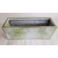 SLEEK WINDOW BOX Fiber Stone Indoor/Outdoor Garden Statue