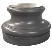 Baroque Cap Statue Display Base/Riser Small - Lightweight Fiberglass Resin - Indoor/Outdoor Baroque Cap Statue Display Base/Riser Small - Lightweight Fiberglass Resin - Indoor/Outdoor