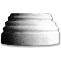 Topless Column Statue Display Base/Riser - Lightweight Fiberglass Resin - Indoor/Outdoor
