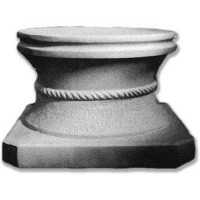 Rustic Stand Pedestal Statue Display Base/Riser - Lightweight Fiberglass Resin
