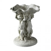 Little Trio Fiberglass Resin Indoor/Outdoor Garden Statue Little Trio Fiberglass Resin Indoor/Outdoor Garden Statue