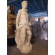 Apollo Of Hunt With Dog 108in. - Fiberglass - Outdoor Statue -  - F6803