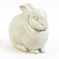 Rabbit By Ann 9" - Fiberglass Resin Indoor/Outdoor Garden Statue
