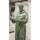 Saint Francis - Life Size 74in. - Fiberglass - Outdoor Statue -  - F9562