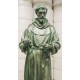 Saint Francis - Life Size 74in. - Fiberglass - Outdoor Statue -  - F9562