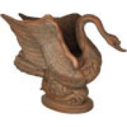 Swan Table Fiber Stone Indoor/Outdoor Garden Statue Swan Table Fiber Stone Indoor/Outdoor Garden Statue
