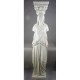 Athenian Caryatid 2 Sided 78in. - Fiberglass - Outdoor Statue -  - F68099
