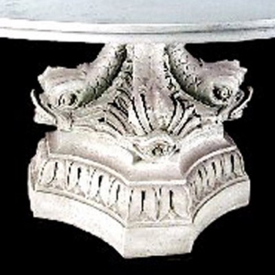 Dolphin Table Base Only - Fiberglass - Indoor/Outdoor Statue -  - F9346B