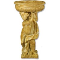 Cherub Planter Garden / Patio  Left Or Right 37in. Fiberglass Resin Outdoor