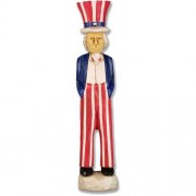 Uncle Sam Fiberglass Resin Indoor/Outdoor Garden Statue/Sculpture Uncle Sam Fiberglass Resin Indoor/Outdoor Garden Statue/Sculpture