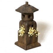 Lantern House 16in. Fiberglass Resin Indoor/Outdoor Garden Statue