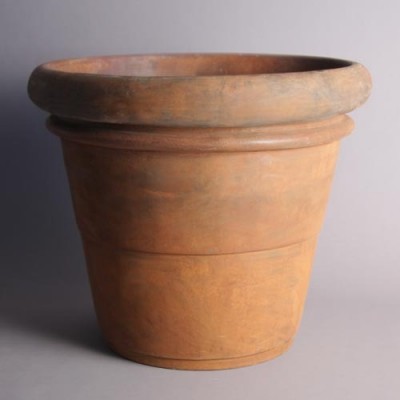 16 Rolled Rim 13in. Fiberglass In/Outdoor Garden Planter -  - F60077