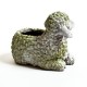 Lamb Planter Fiber Stone Resin Indoor/Outdoor Garden Statue/Sculpture -  - FS8711