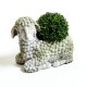 Lamb Planter Fiber Stone Resin Indoor/Outdoor Garden Statue/Sculpture -  - FS8711