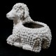 Lamb Planter Fiber Stone Resin Indoor/Outdoor Garden Statue/Sculpture -  - FS8711