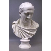 Roman Orator 28in. - Fiberglass Resin - Indoor/Outdoor Garden Statue