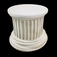 Noah Pedestal 9in. Fiberglass Resin Indoor/Outdoor Garden