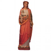 St. Agnes 5 ft- Lightweight Fiberglass Resin - Indoor/Outdoor Statue/Sculpture