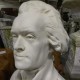 Thomas Jefferson Bust 29in. By Houdon Fiberglass Outdoor Statue -  - F7125