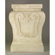 Fallon Stand Pedestal Statue Display Base/Riser 14in. Lightweight Fiberglass Resin