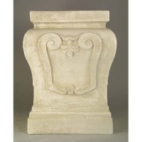 Fallon Stand Pedestal Statue Display Base/Riser 14in. Lightweight Fiberglass Resin