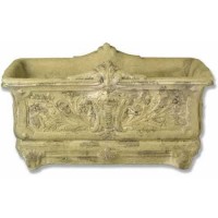 Regal Rectangular Pot 9in. - Fiberglass Resin - Indoor/Outdoor