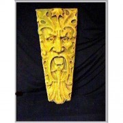 Mouth Of Truth Plaque 37in. Fiberglass Resin Indoor/Outdoor Garden