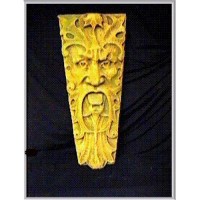 Mouth Of Truth Plaque 37in. Fiberglass Resin Indoor/Outdoor Garden