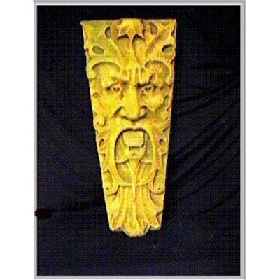 Mouth Of Truth Plaque 37in. Fiberglass Indoor/Outdoor Garden -  - F68288
