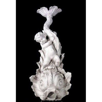 Young Poseidon Wall Spitter Fiberglass Indoor/Outdoor Garden -  - FS68859