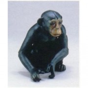 Sitting Monkey 20in. Fiberglass Resin Indoor/Outdoor Garden