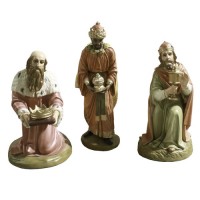 Three Kings - Lightweight Fiberglass Resin Indoor/Outdoor Church Statuary