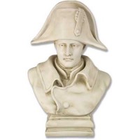 Napoleon Bust - 17 In. Fiberglass Resin Indoor/Outdoor Garden Statue Napoleon Bust - 17 In. Fiberglass Resin Indoor/Outdoor Garden Statue
