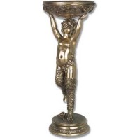Pan Planter Garden / Patio  Cast Bronze 31in. - Fiberglass Resin - Outdoor