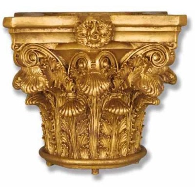 Corinthian Round Planter - Fiberglass - Indoor/Outdoor Statue -  - HF7560