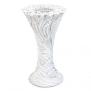 Sunflower Vase Fiber Stone Indoor/Outdoor Garden Statue