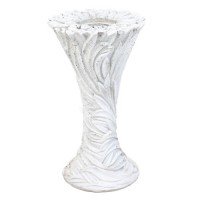 Sunflower Vase Fiber Stone Indoor/Outdoor Garden Statue