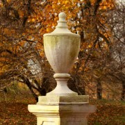 Marco Finial Planter Fiber Stone Indoor/Outdoor Garden Statue