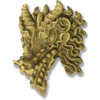 Pendragon Head - Fiberglass Resin - Indoor/Outdoor Statue/Sculpture