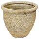 Faraday Pot Small 11in. C - Fiber Stone Resin - Indoor/Outdoor Statue -  - FS62038C