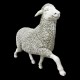 Prancing Sheep 41in. Fiberglass Indoor/Outdoor Garden Statue -  - F8058
