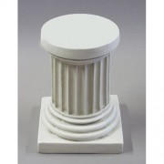 Short Standrd Column - Fiberglass Resin - Indoor/Outdoor Garden Statue