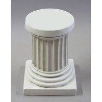 Short Standrd Column - Fiberglass Resin - Indoor/Outdoor Garden Statue