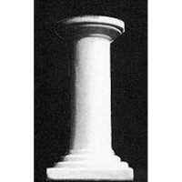 Tiny Flutless Column - Fiberglass Resin - Indoor/Outdoor Garden Statue
